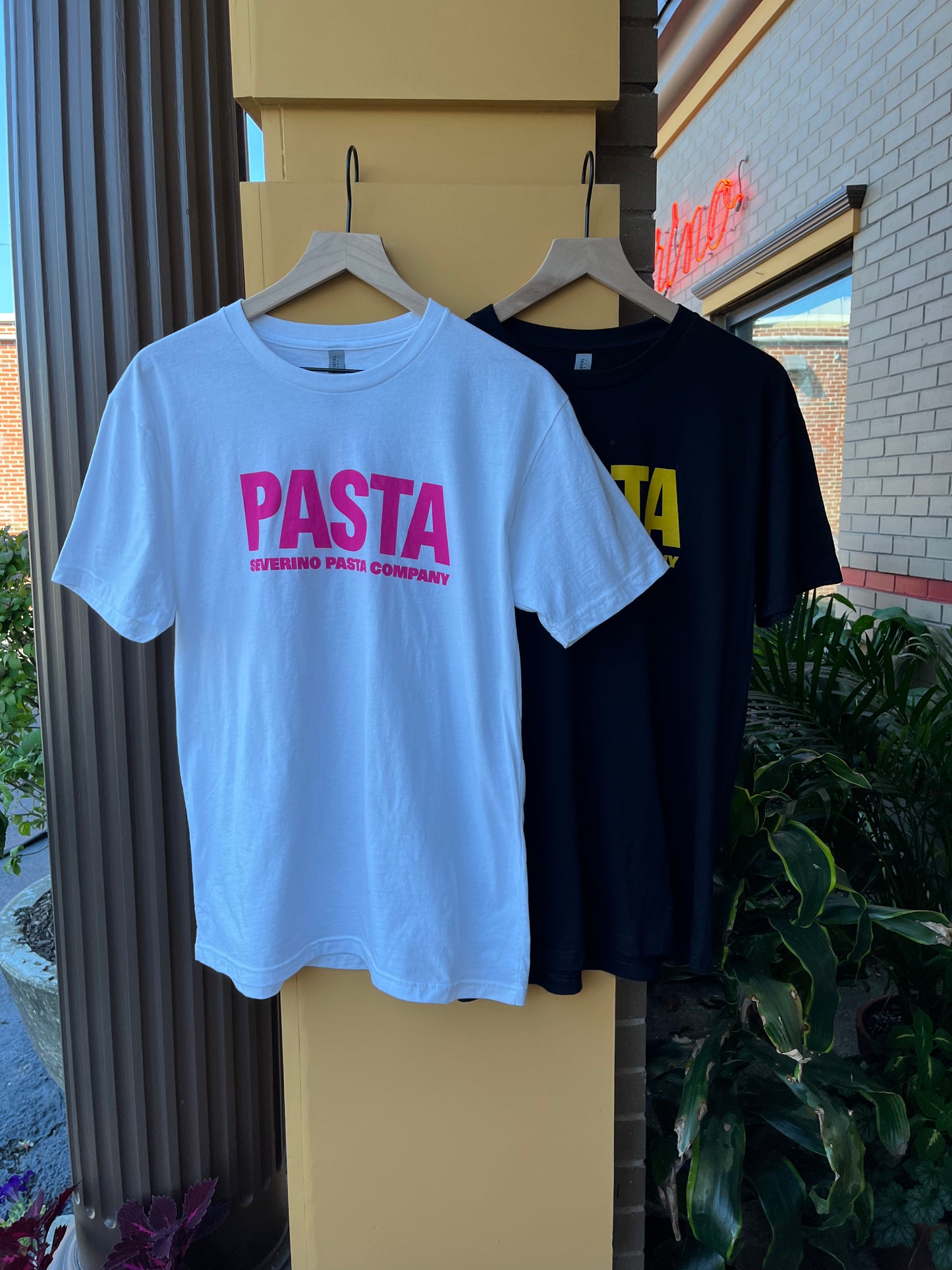 PASTA SHORT SLEEVE T-SHIRT MENS - WHITE